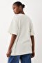 Women's Oversize T-Shirt Costa Parrot Printed White – Crew Neck, Comfortable Fit, 100% Cotton - 7