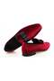 Bordo Color Laceless Genuine Leather Velvet Men's Shoes - 2