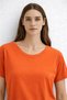 Orange Women's Blouse with Sleeve Detail 26Y0309K1 - 4