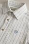 Striped Short Sleeve Textured Boys' Shirt - 3