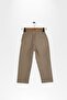 Linen Elastic Waist Comfortable Fit Boys' Trousers - 3