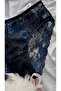 Women's Floral Pattern Plus Size Panties - 4
