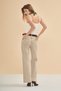 Wide Leg Jean Pantolon - 4