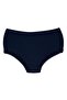 3-Pack Navy Blue, White & Nude High Waist Slip Panties - 2