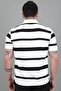 Double Color Striped Lapel Collar T-Shirt Gp 1042_30494 - 6