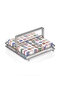 Metal Stainless Luxury Square Napkin Holder/Desktop Napkin Holder and Presentation Stand - 2