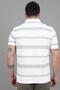 Double Color Striped Lapel Collar T-Shirt Gp 1042_30494 - 6