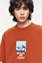 Loose Fit Printed Cotton T-shirt - 4