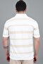 Double Color Striped Lapel Collar T-Shirt Gp 1042_30494 - 7