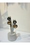 Plated Silver Gold Earrings - 2
