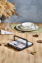 Metal Stainless Luxury Square Napkin Holder/Desktop Napkin Holder and Presentation Stand - 4