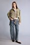 Zippered Short Cotton Coat H1557Ax26Sp - 2