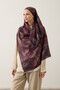 Soft Shawl 3075 Claret Red - 2