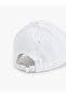 Cotton Embroidery Detailed Cap Hat - 3