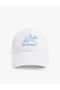 Cotton Embroidery Detailed Cap Hat
