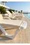 100% Cotton Sunbed Towel 80X185 cm • Premium Beach Towel with Non-Slip Elastic - 4