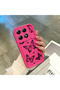 Xiaomi Mi 14t Pro Compatible Pink Red Silicone Case Shockproof Camera Protection - 3