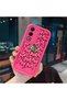 Oppo A5 4G/5G Compatible Pink Red Silicone Case Shockproof Camera Protection