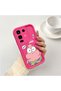 Infinix Note 50 Pro 4g Compatible Pink Red Silicone Case Shockproof Camera Protection - 2