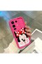 Infinix Note 50 Pro 4g Compatible Pink Red Silicone Case Shockproof Camera Protection - 3