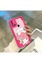 Samsung Galaxy A21S Compatible Pink Red Silicone Case Shockproof Camera Protection - 3