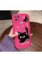 Oppo A15/A15S Compatible Pink Red Silicone Case Shockproof Camera Protection - 4