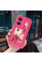 Realme Note 60 Compatible Pink Red Silicone Case Shockproof Camera Protection