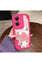 Realme Note 60 Compatible Pink Red Silicone Case Shockproof Camera Protection - 4