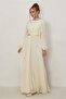 Draped Chiffon Evening Dress 50560 - 2