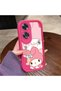 Oppo A60 Compatible Pink Red Silicone Case Shockproof Camera Protection - 4