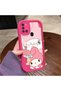 Samsung Galaxy A21S Compatible Pink Red Silicone Case Shockproof Camera Protection - 4