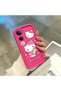 Vivo V50 Lite 4G/5G Compatible Pink Red Silicone Case Shockproof Camera Protection - 3