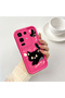 Infinix Note 50 Pro 4g Compatible Pink Red Silicone Case Shockproof Camera Protection - 2