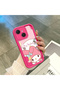 Tecno Spark 40C Compatible Pink Red Silicone Case Shockproof Camera Protection - 3