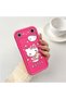 Tecno Pova Slim Compatible Pink Red Silicone Case Shockproof Camera Protection - 2