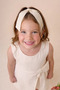 Girl's Dress with Belted Bow Detail, Stylish Dress for Special Occasions - 3