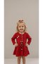 Muslin Children's & Baby Dress with Necklace Detail