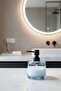 Anthracite Black Liquid Soap Dispenser 500 ml |   Round Design Decorative Soap Dish - 2