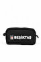 Licensed Black Pen Holder with Emblem and Text Detail - Double Compartment Sports Pen Bag