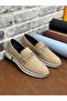 Genuine Nubuck Leather Large Size 45-46-47- Baykara Light Soft Men's Shoes - 3