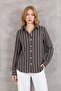 Geometric Pattern Buttoned Shirt