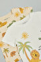 2 Pack Printed T-Shirts with Short Sleeves - 4