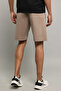 Solid Active Shorts with Elastic Waist - 5