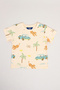 Printed T-Shirt and Shorts Set - 2