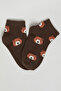 3 Pack Patterned Ankle Socks - 3