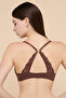 2 Pack Self Patterned Double Push Up Bra - 5