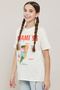 Printed T-Shirt with Crew Neck and Short Sleeves - 4