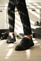 Kb-X16 Charcoal Skin Casual Men's Shoes