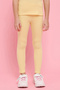 Ribbed Leggings with Elastic Waist - 2