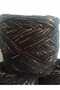 Koton Cotton (Crochet) Knitting Yarn (Black, Copper Glitter) 100Gr - 2